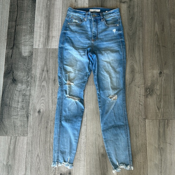 Dynamite Kate High Waisted Distressed Skinny Jeans - Picture 2 of 9